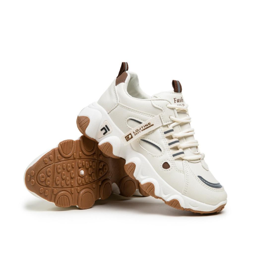 [Customized] New spring and autumn wear-resistant soft-soled dad shoes women's non-slip sports shoes lightweight fashion casual shoes