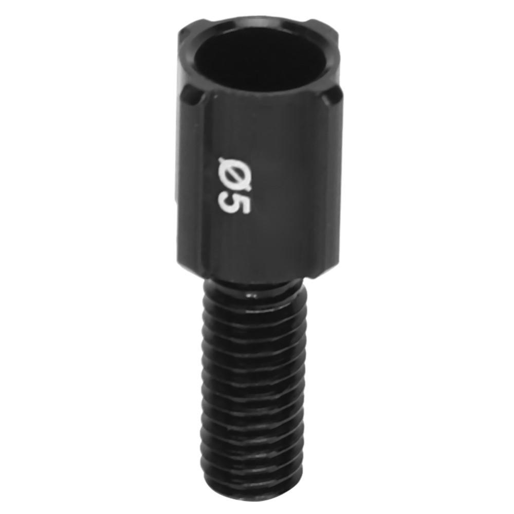 10pcs Black Brake Cable Screw Aluminium Alloy Thumb Shifter Adjuster Screw  Cycles Accessories