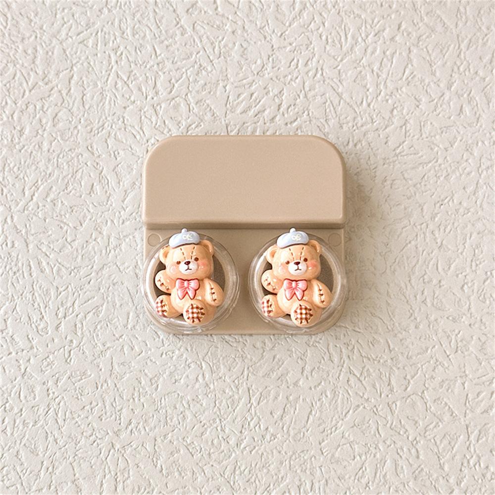 Lade Lens Case Innovatieve Abs Contactlens Case Draagbare Contactlens Case Trendy Voor Thuis Tas Zak