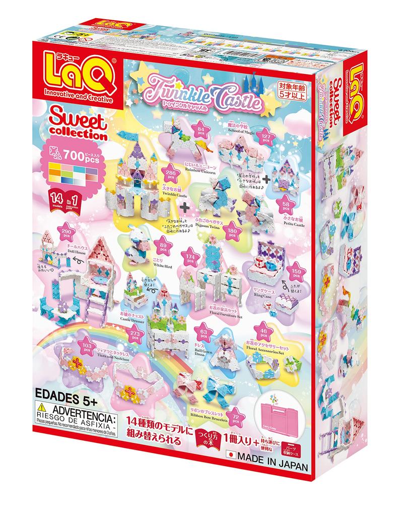 LaQ Sweet Collection Twinkle Castle White L007827