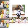 Super Soft Mini Animal Plush Keychain Pp Cotton Filled Cute Bag Decoration