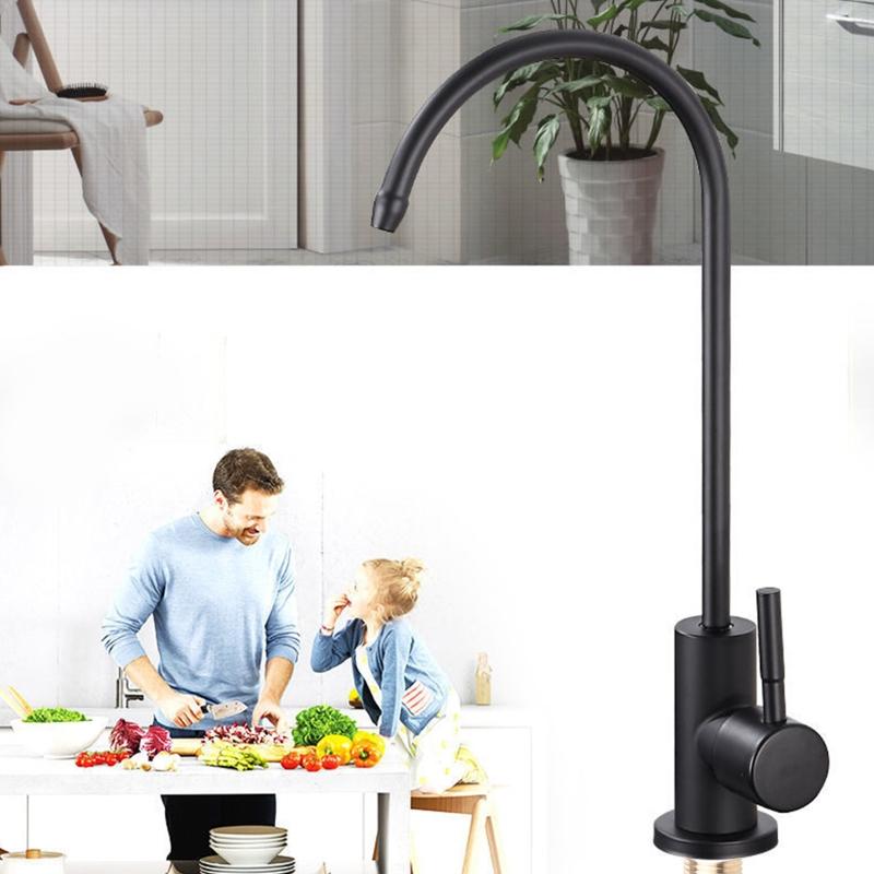 Drinking Water Faucet Kitchen Bar Sink Faucet Stainless Steel Water Filter Faucet for Drinking, Kitchen Cooking