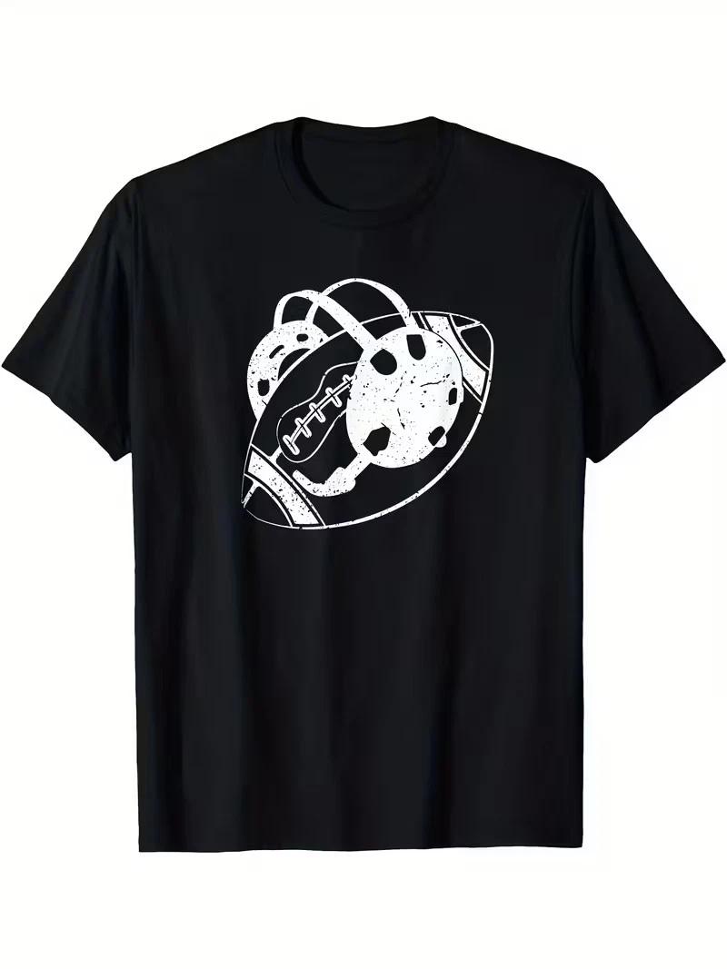 [Wrestling T-Shirt] Wrestling Football T-Shirt, Football And Wrestling Two Sport XXXXL