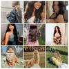 22Inch Black Synthetic Hairpieces 4pcs Long Wavy Hair Pieces 11 Clips in Hair Extension Natural Looking Heat Resistant for Women