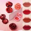 Creative Rose-Shaped Matte Lipstick, Velvet Mousse Lip Clay Long-Lasting Lightweight Matte Makeup Effect for All Skin Types