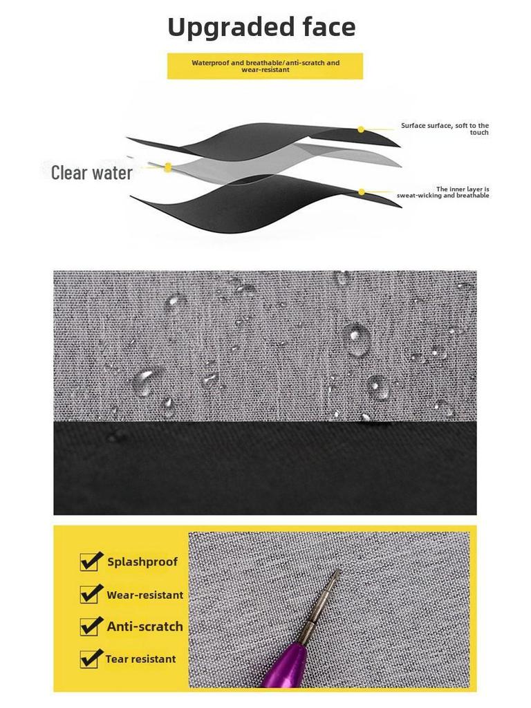 Men's Waterproof & Shockproof 15.6-Inch Laptop Backpack for Travel & Commuting