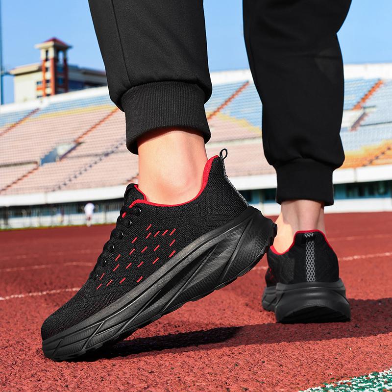 TUINANLE Men’s Mesh Trainers: Wide-toe Design, Breathable and Lightweight, Comfortable and Durable Wide-toe Shoes
