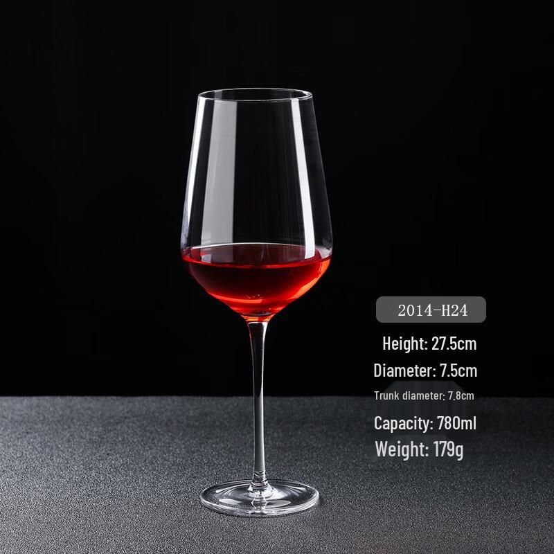 OLOEY Crystal Glass Wine Goblet Set