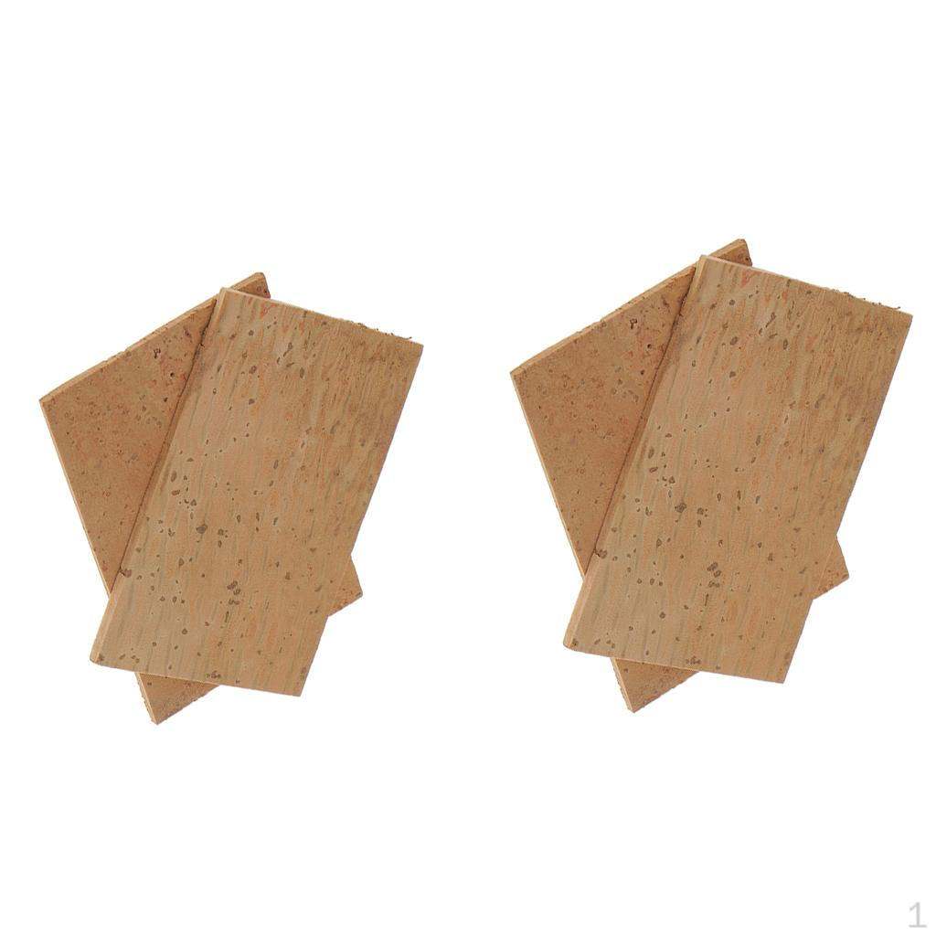 

4pcs 61mm Natural Neck Cork Sheet for Soprano/Tenor/Alto Parts