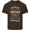 Premium Vintage 65th Birthday 1961 Unisexs Light Cotton TShirt