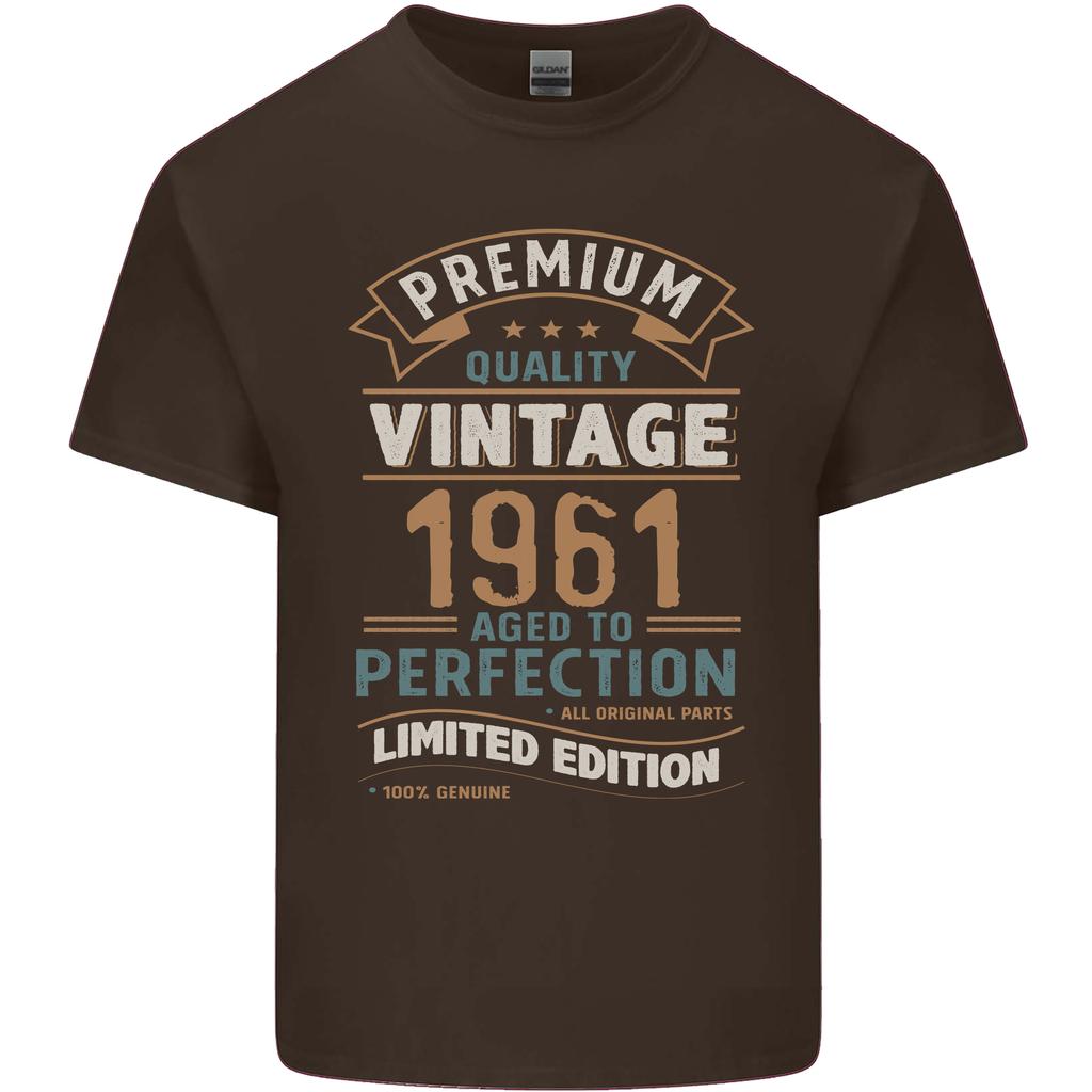 Premium Vintage 65th Birthday 1961 Unisexs Light Cotton TShirt