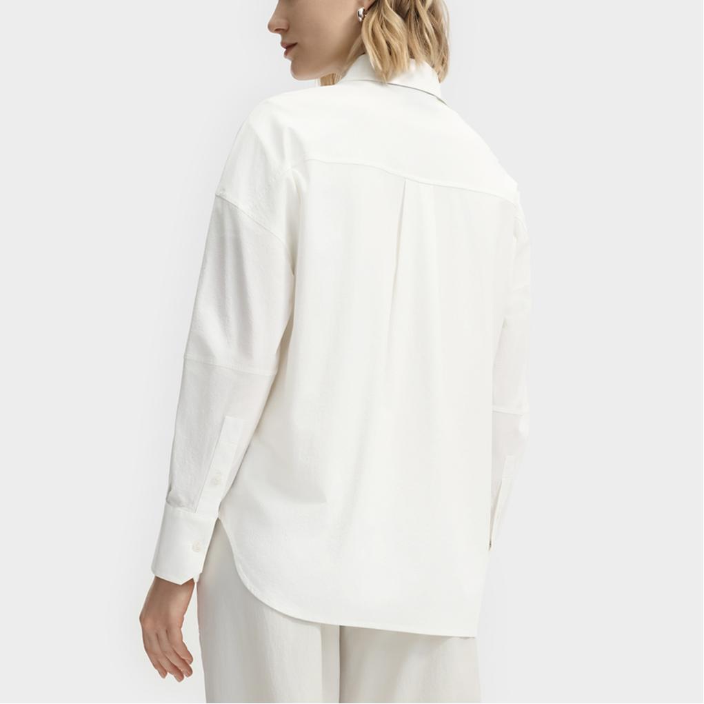 New FILA Shirts Women's Cloud White WT F11W523408F-WT