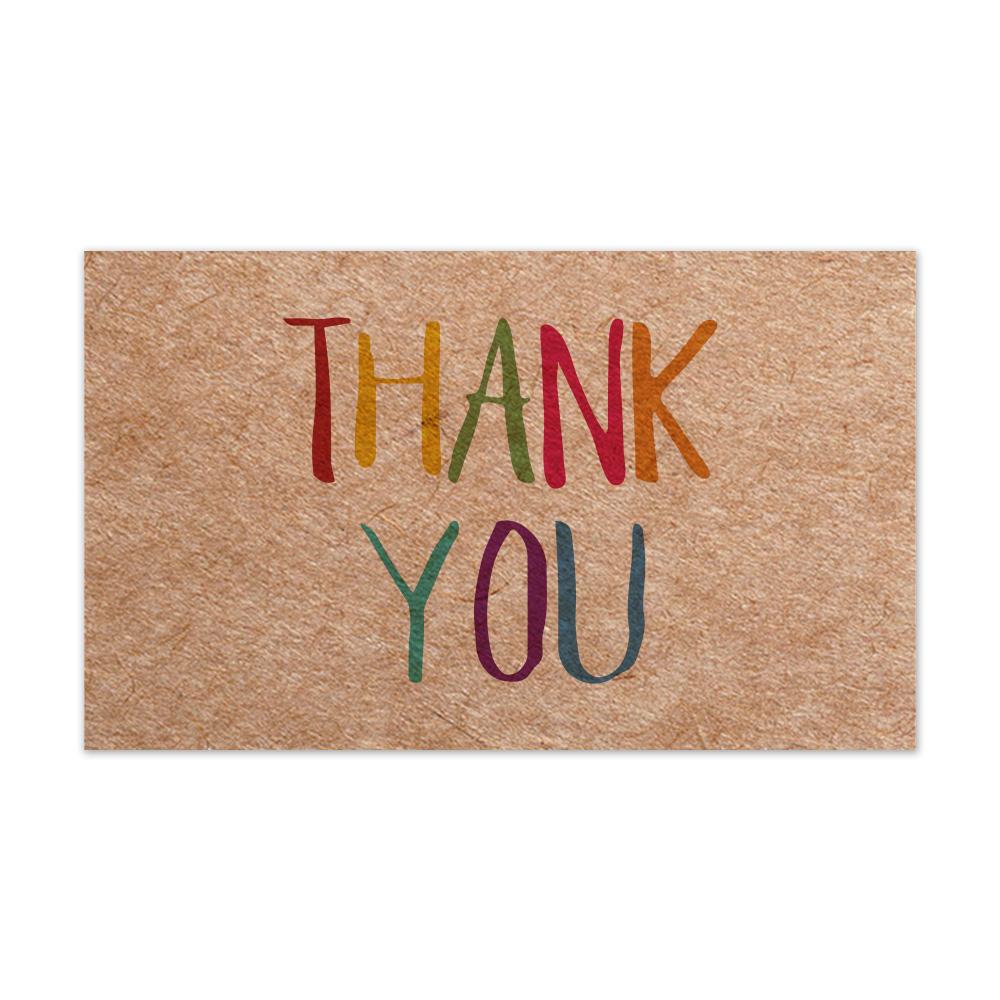 10-30pcs Thank You For Your Order Card Custom Write Your Business Card Small Business Gift Decoration Label Goods Follow Card