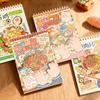 Sichuan Flavor Jianghu Miniature Landscape Sticker Collection Decorative Visual Stacking 3D Landscape Sticker
