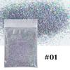 New Holographic Nail Glitter Powder Laser Rainbow Chrome Nail Powder Linear Glitter Diamond Nail Art Glitter Facepaint