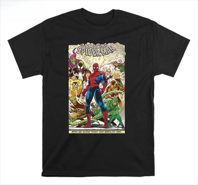 T-shirt Graphique Couverture de Comic Amazing Spider-Man