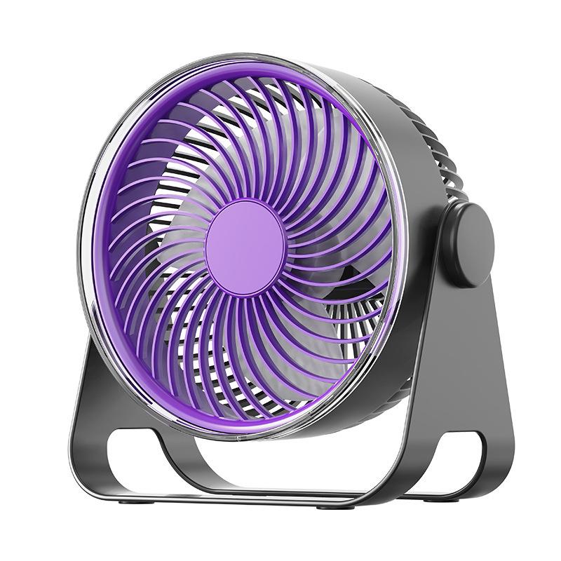 USB Mini Desktop Clip Fan - Ultra-Quiet, Multi-Functional for Dorms & Offices