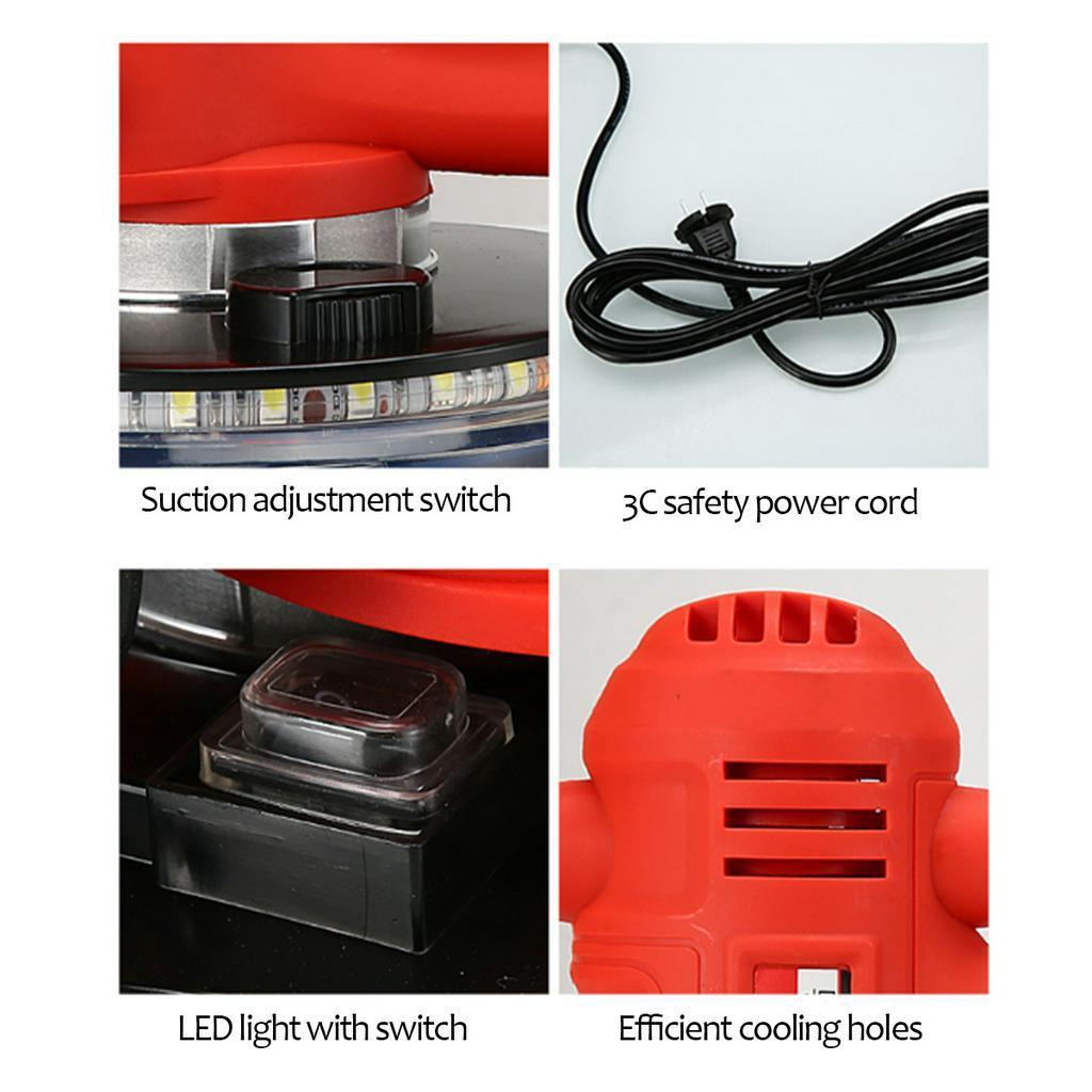 1250W 220V Wall Grinding Machine Lamp Belt Wall Putty Polishing Sandpaper Sander