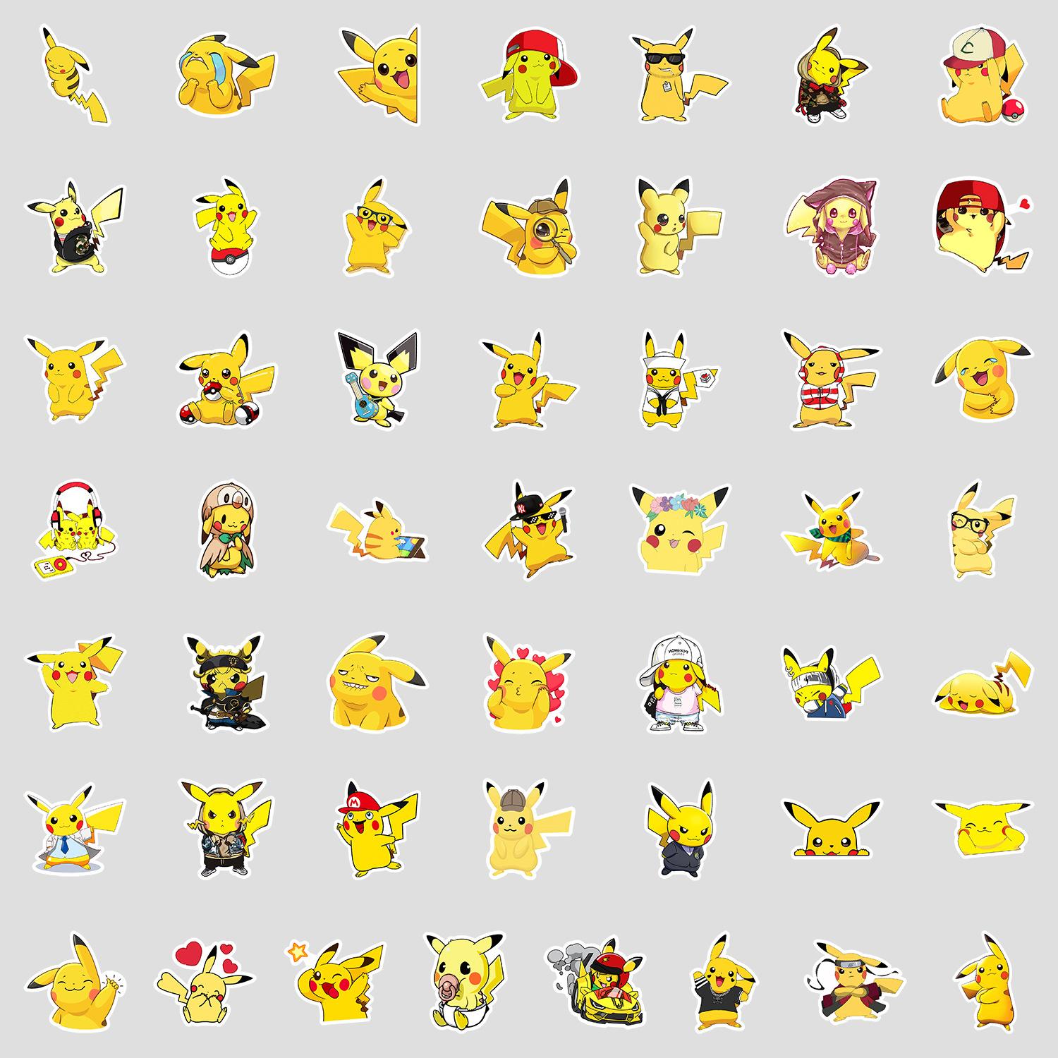 

50 Анимационных Граффити Наклеек Автомобиль Чемодан Холодильник Мобильный Стакан для Воды Декоративные Наклейки