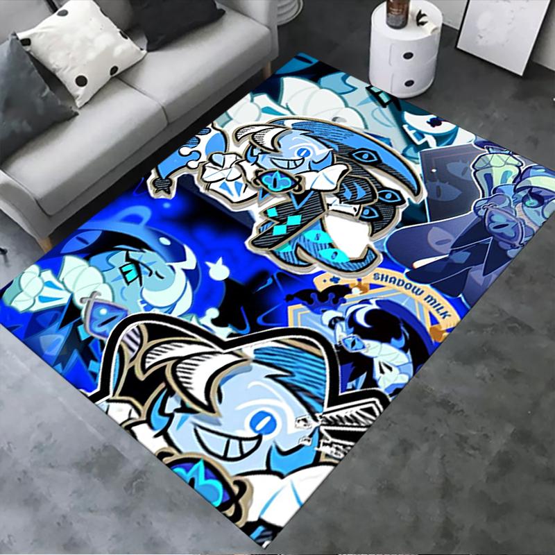 2025 New Cookie Run Kingdom Carpet Rug for Living Room Bedroom Home Sofa Decoration,Kids play Non-slip Floor Mat17