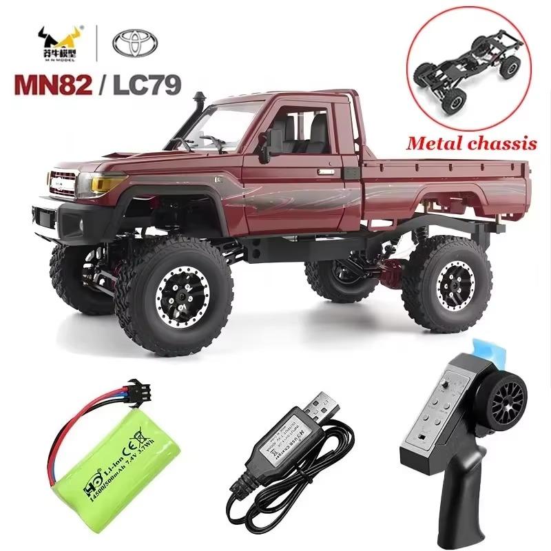 MN82S MN82 Toyota Rc 4x4 Rc CAR 2.4g 1/12 Full Scale Off-road Remote Control RC Crawler CAR Boy's Remote Control Car Toy Gift