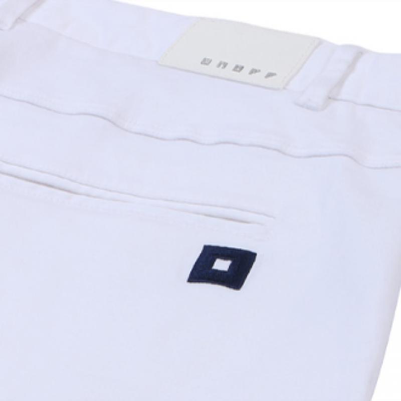 Onoff Men S Stretch Cotton ShortS Of5702ga White