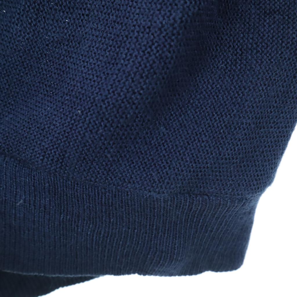 Sportswear 70s 80s Vintage Long Sleeve Cardigan M Blue Men's Used