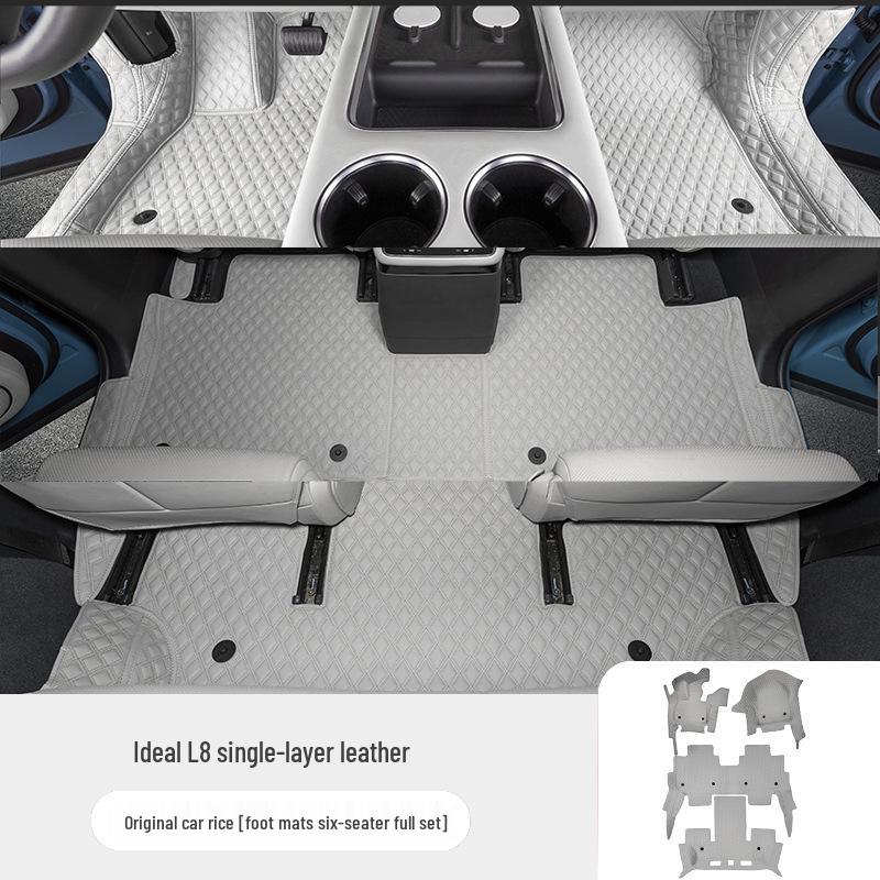 Ideal L8 Trunk Mat: Full Coverage Tail Box Liner for Car Interior Modification