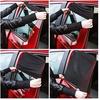 4Pcs/Set Mesh Car Window Screen Flexible Window Privacy Net Car Window Cover  Car Accessories
