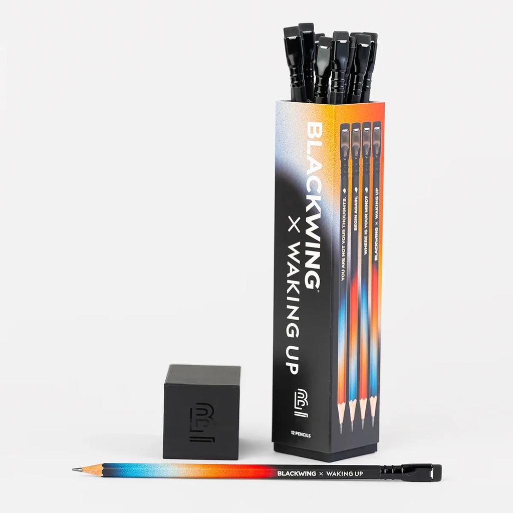 Originální tužka Blackwing X Waking Up - Prémiová odolná tužka na skicování a psaní pro hladký, pohodlný úchop při kreslení