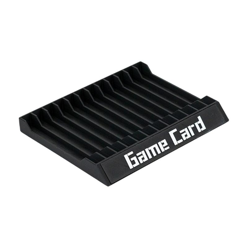 Supporto per Scatole di Carte da Gioco da Scrivania per NS, Contenitore Visibile e Accesso Rapido, Supporto per Uso Quotidiano sulla Scrivania e Sfoglia Rapida