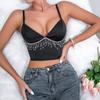 Women's Deep V Low Chest Diamond Vest Sexy Corset