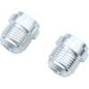 2pcs 8AN Aluminum Male Flare Weld On Fitting Bung -8 AN Weldable Adapter Connector for Fuel Oil Hose Tank Coolant