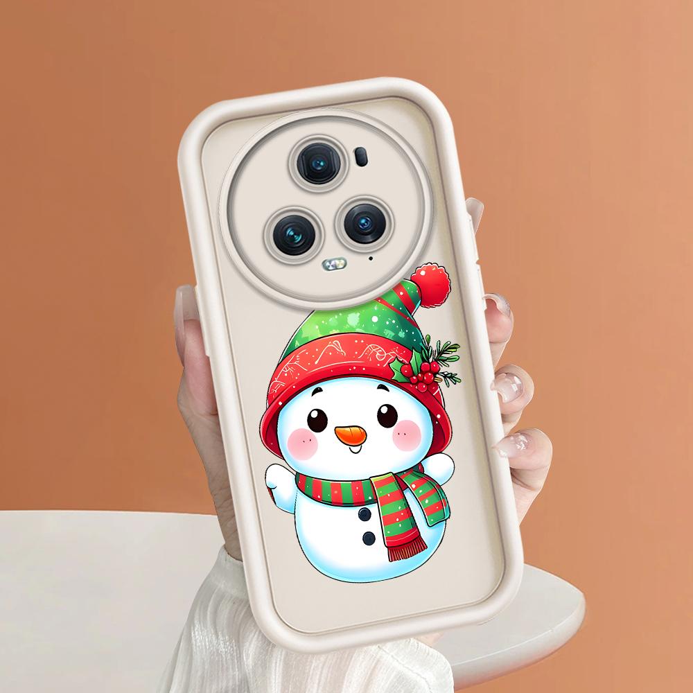 Mäkký silikónový štvorcový rebrík so vzorom tlače Kryt telefónu Úplný kryt fotoaparátu Gumené puzdro odolné voči nárazom pre Huawei Honor