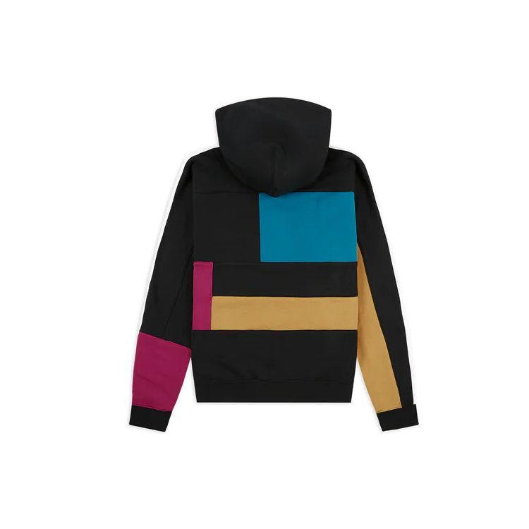 Adidas Originals Trefoil Fleece Panel Hoodie Men Hoodie Black ED5608