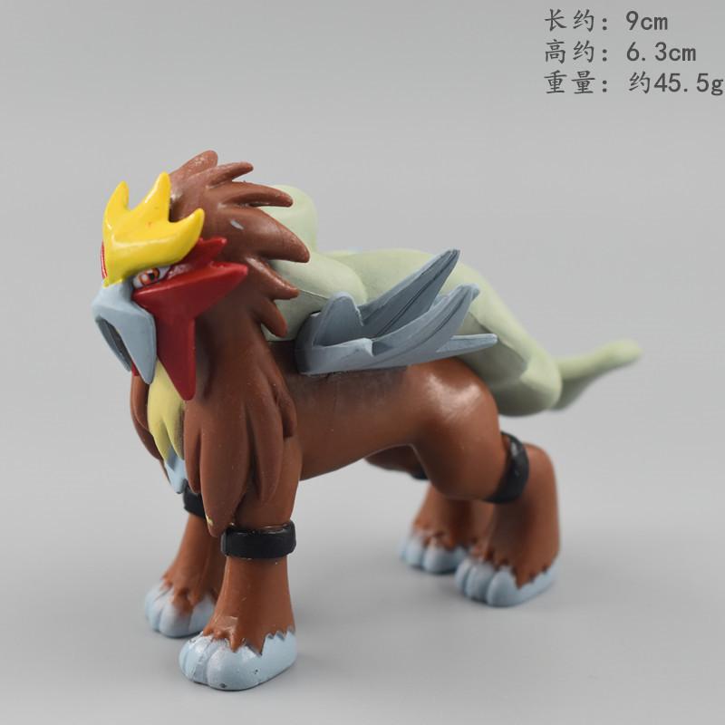 Cartoon Anime Figure Gengar Eevee Fuecoco Koraidon Psyduck Pikachu Desk Decoration PVC Model Doll Toys