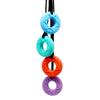 Chewable Pendant Necklace for Children or Adults with Chewing Needs, Sensory Chewing Teether Toy for Boys and Girls