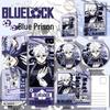 Nagisa Shiroishi Blue Lock Abzeichen Schlüsselanhänger Set: Fan-made Anime-Merchandise mit Laserticket, Postkarte und Lesezeichen