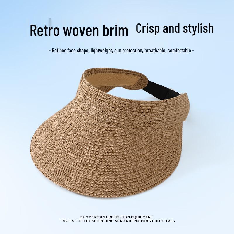 Nanjiren Women s Summer Sun Protection Straw Hat OS