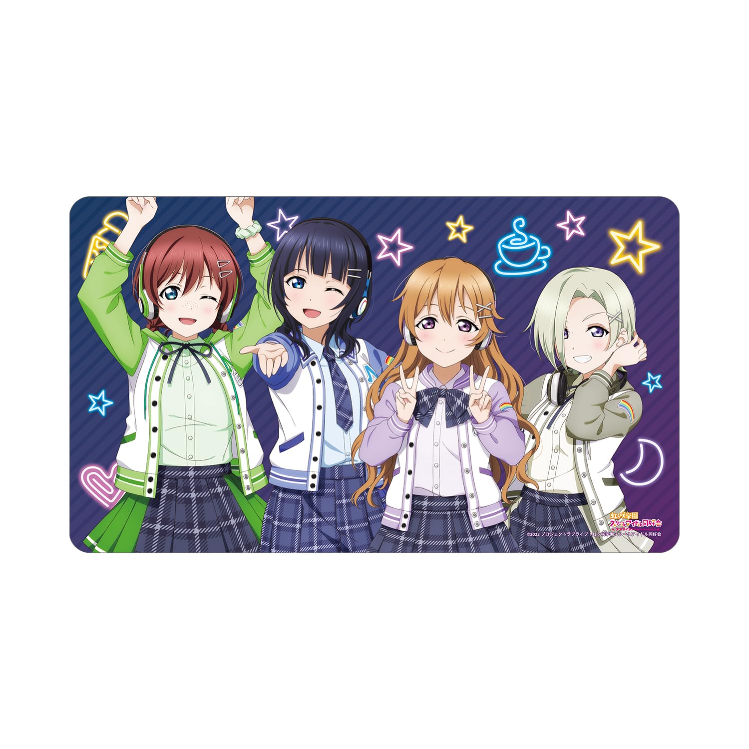 

Love Live! Nijigasaki High School Idol Club Original Illustration 3rd Year Miracle STAY TUNE! Multi-Function Desk Mat