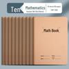 3rd Grade English & Math Composition Workbook for Primary & Junior High Students with Pen