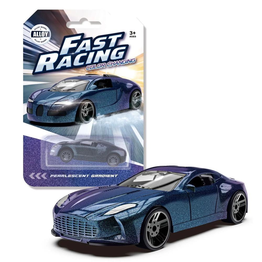 1:64 Color Change Alloy Car Toys for Kids Temperature Sensing Inertial Pull Back Mini Racing Cars Model for Boys Children Gifts