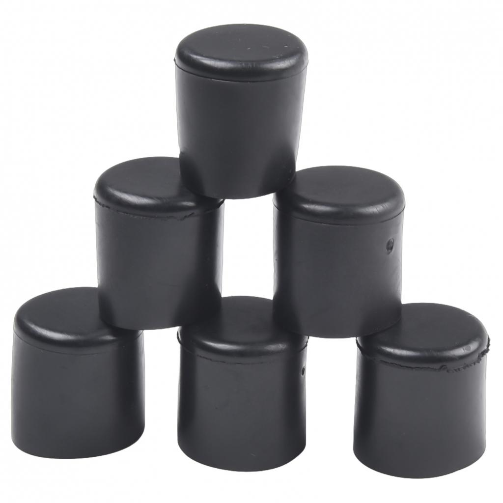 Black Chair Leg Cap Bottom Chair Leg Cap Round Rubber