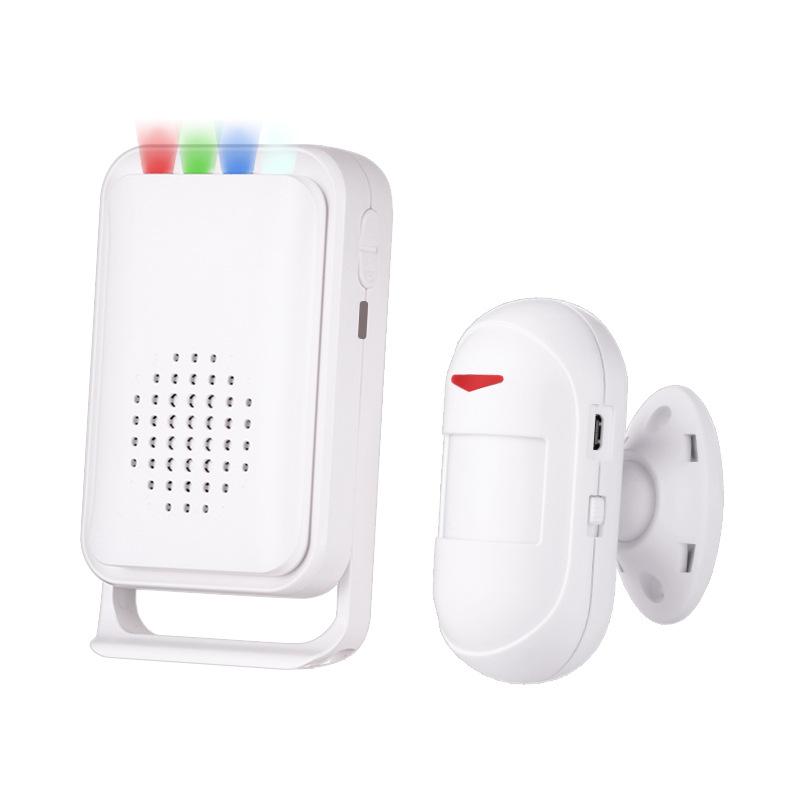 Wireless Long-Distance Doorbell with Welcome Induction for Villas & Shops