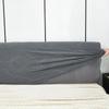 1 PC Splash Proof Headboard Cover Wave Pattern Headboard Cover Knitted Elastic Jacquard Bedside Cover for Bed In Bedroom