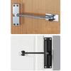 Quiet Auto Closing Door Device Heavy Type Aluminum Buffer System Simple Assembly Indoor Outdoor Use
