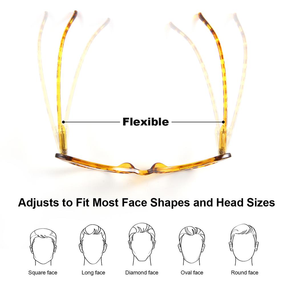 2pcs Fashion Cat Eyes Reading Glasses Ultralight Small Frame Clear Lens Presbyopic Eyeglasses For Women Men With +1.0 to +3.0