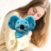 Baby Koala Plush Sensory Toy Anxiety Relief Stuffed Animal 5-Speed Breathing Light & Moving Ears Machine Washable Doll with Soothing Music