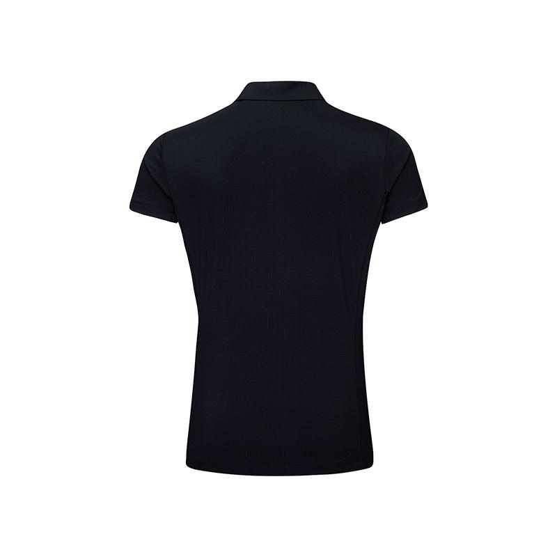 Li-Ning Ultimate Glory Serie Hohelastisch Bequem Schlanke Passform Vielseitig Schnelltrocknend Atmungsaktiv Kurzarm Poloshirt Damen Oberteile APLW070-1