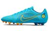 Nike Unisex Vapor 14 Academy Ag Soccer Shoes Blue DJ2870-484
